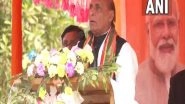 India News | In Tripura, Rajnath Coins Slogan for Making 'good Governance Better'