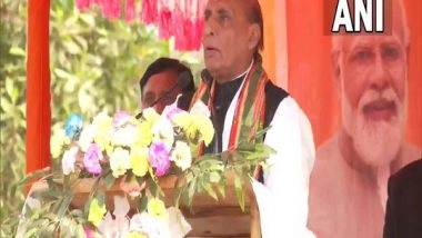 India News | In Tripura, Rajnath Coins Slogan for Making 'good Governance Better'