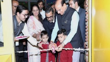 India News | Delhi: LG Saxena Inaugurates Modern Classrooms at MCD School in Jasola