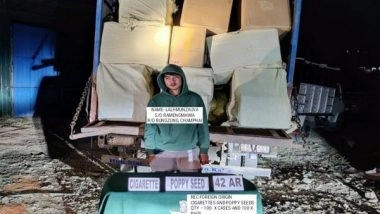 India News | Assam Rifles Recovers Poppy Seeds Worth Rs 1.65 Crore from Mizoram's Champhai