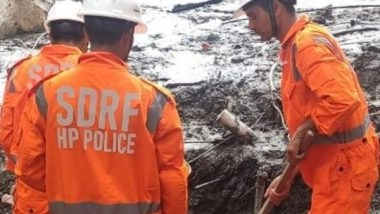 India News | Himachal Pradesh: Building Collapses in Solan, 1 Rescued