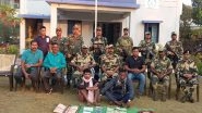 India News | 2 Naxals Carrying Bounty of Rs 10 Lakh, 4 Aides Held in Chhattisgarh