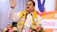 India News | JP Nadda to Release BJP Manifesto for Tripura Assembly Polls Today
