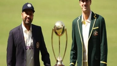 Sports News | Australia Win Toss, Elect to Bat First Against India in 1st Test; Suryakumar Yadav to Make Test Debut