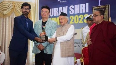 Business News | Assam's Dr Sambuddha Dhar a Key Influence of Neuro Divison at Silchar Medical College and Hospital Receives Gaurav Shree Samman 2023