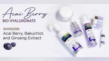 Business News | Astraberry Launches the Latest Range of Acai Berry Bio Hyaluronate Skin Care Products