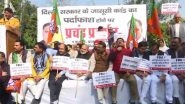 India News | BJP Protests Against Delhi Government over Feedback Unit Case