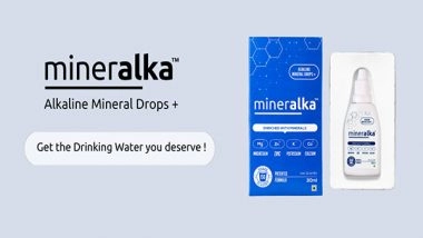 Business News | MINERALKA Alkaline Mineral Drops - A Revolutionary New Product That Will Change Your Perception of Drinking Water !!