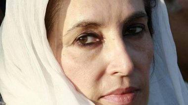 World News | Lahore HC to Hear Appeal of Former Pak PM Benazir Bhutto's Killing After 5 Years