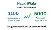 Business News | Naukriwala Has Placed over 1100 Candidates in 2022, Planning to Increase It 5000 in 2023
