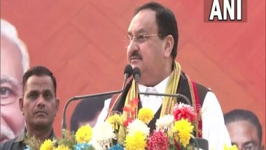 India News | Once Known for Blockades, Tripura Now a Gateway to Peace: Nadda as He Releases BJP Manifesto for Polls