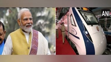India News | PM Modi to Flag off Two New Vande Bharat Trains from Mumbai Today