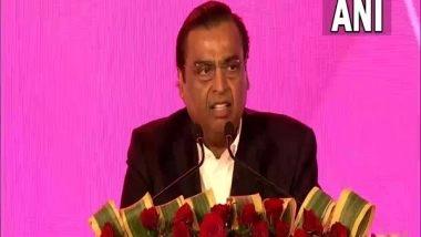 Business News | Divide Between Urban India, Rural Bharat Closing, Says Mukesh Ambani at UP Investors Summit