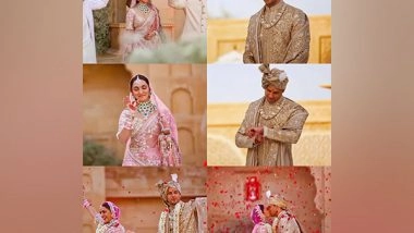 Entertainment News | Kiara Advani Dances Her Heart out on Her Fairytale Bridal Entry, Don't Miss Sidharth's Cute Reaction to It