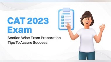 Business News | CAT 2023 Exam: Section-wise Exam Preparation Tips to Assure Success