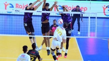 Sports News | PVL: Ahmedabad Defenders Come from Behind to Stun Hosts Bengaluru Torpedoes