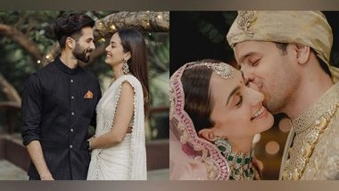 Entertainment News | 'Ladkiwale': Shahid Kapoor, Mira Rajput Share Their Looks from Sidharth-Kiara Wedding
