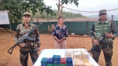 India News | Assam Rifles Foils Cross-border Smuggling of Brown Sugar in Tengnoupal