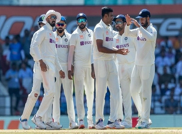 Sports News | Ashwin's Fiery Fifer, All-round Show by Jadeja-Axar Helps India Clinch Massive Innings Win in First BGT Test Against Australia
