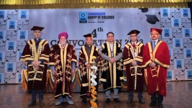 Business News | Chandigarh Group of Colleges, Jhanjeri Hosts Convocation 2023, Confers Degrees to Future Leaders of India