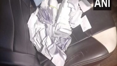 India News | Tamil Nadu: Tokens Seized from DMK Treasurer's Vehicle Ahead of Erode By-poll