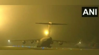 World News | Seventh Operation Dost Flight Departs from Ghaziabad's Hindon Airbase for Syria and Turkey