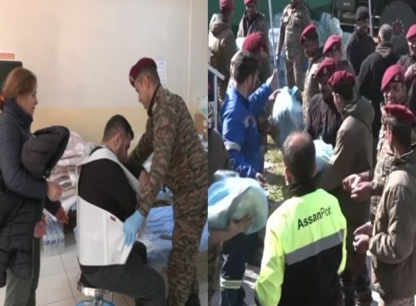World News | Indian Army Providing Medical Aid, Relief Material to People in Para Field Hospital in Turkey's Iskenderun