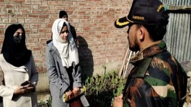 India News | Army Felicitates Two Girl Students for Partipating in AzaadiSAT Satellite Mission