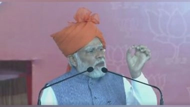 India News | PM Modi Takes Dig at Ashok Gehlot over Budget Goof Up