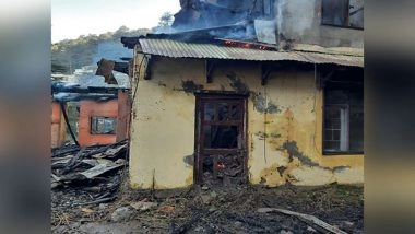 India News | Building Close to Himachal CM's Residence in Shimla Gutted in Fire
