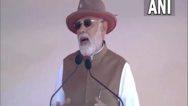 India News | India Aims to Take Defence Exports to $5 Billion by 2024-25: PM Modi at Aero India 2023