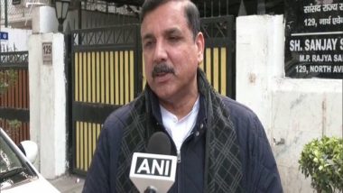 India News |  AAP MP Sanjay Singh Moves Suspension Notice in RS Seeking Discussion on Adani Issue