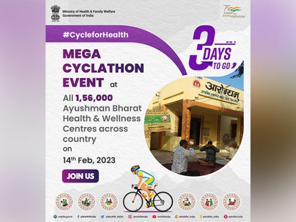 India News | Union Health Ministry to Organise Cyclathon Across 1.56 Lakh Health and Wellmess Centres - Vimarsana News