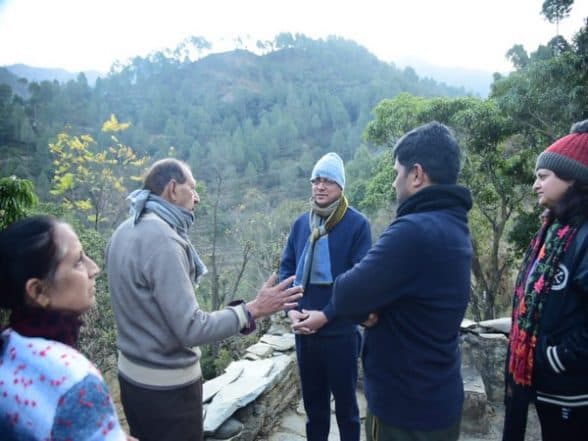 Pushkar Singh Dhami Stays at Homestay in Pauri Garhwal District To Promote Tourism