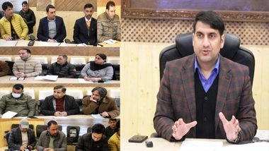 India News | Srinagar: DC Takes Appraisal on Action Plans for Preparation of G20 Summit Events