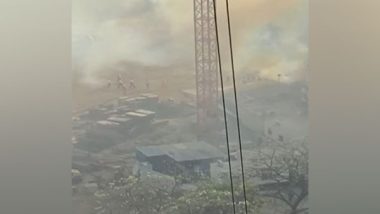 India News | Mumbai: Fire Breaks out at Metro Construction Site, No Casualties Reported