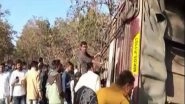 India News | Several Injured as Bus Overturns in Madhya Pradesh's Sehore