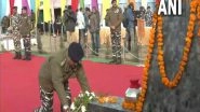 India News | Homage Paid to CRPF Personnel at Pulwama Memorial