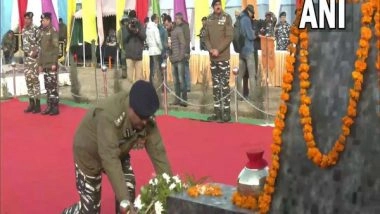India News | Homage Paid to CRPF Personnel at Pulwama Memorial