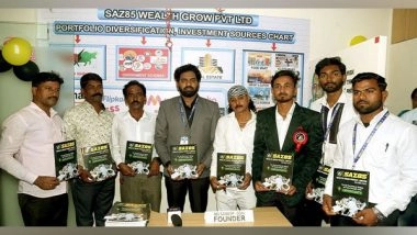 Business News | Financial Advisory Firm Saz85 Wealth Grow Private Limited Launches Its Third Branch in Mumbai