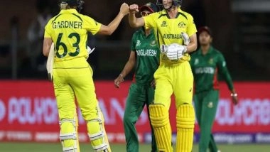 Sports News | Women's T20 WC: All-round Australia Continue Winning Run with Eight-wicket Win over Bangladesh