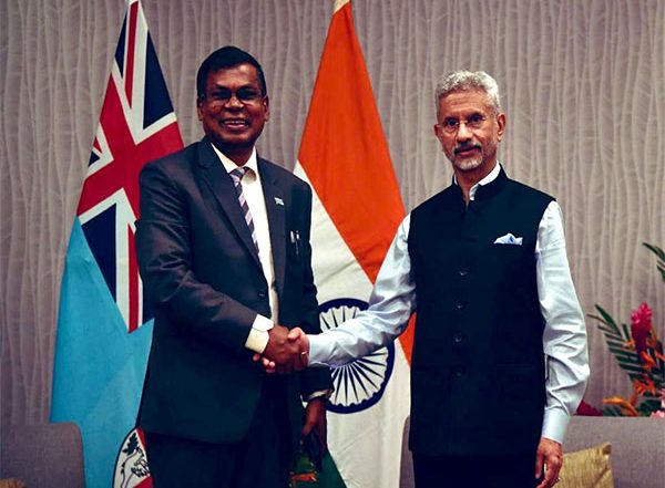 World News | Jaishankar, Fiji Deputy PM Discuss Further Advancing India-Fiji Ties Through Developmental Cooperation