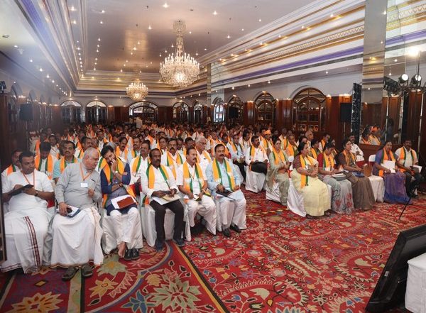 Karnataka Assembly Elections 2023: BJP Committee Holds Meeting With Election In-Charges Ahead of Polls