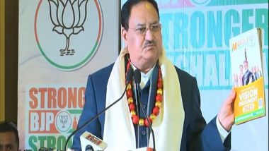 Meghalaya Assembly Elections 2023: JP Nadda Releases BJP Manifesto, Party Promises Income Support for Women, Increased Pension and More