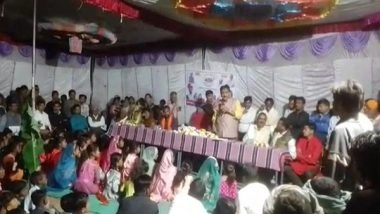 India News | MP Minister Vijay Shah Loses Temper During Vikas Yatra in Khandwa