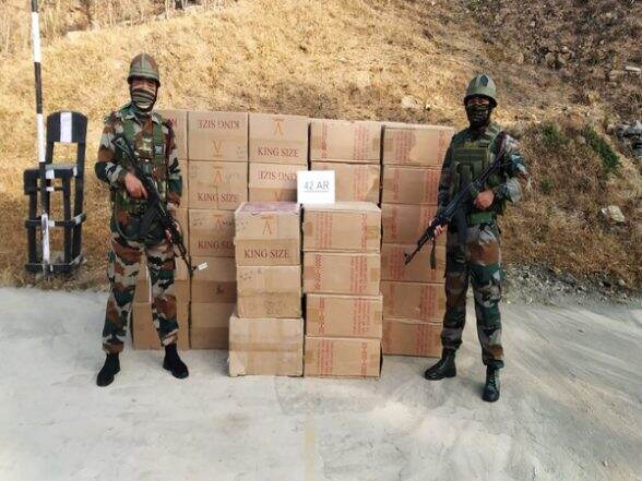 Assam Rifles Recovers Foreign-Origin Cigarettes Worth Rs 97.5 Lakhs