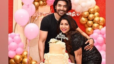 Entertainment News | Gurmeet Choudhary, Debina Bonerjee Celebrate Anniversary with Grandeur; Check Pics