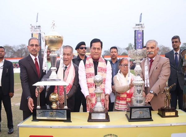 India News | Assam: Union Minister Inaugurates 18th Captain Jintu Gogoi Vir Chakra Memorial Football Tournament in Dibrugarh