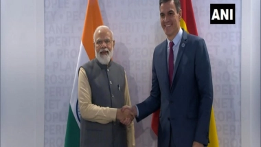 World News | PM Modi Briefs His Spanish Counterpart Pedro Sanchez on India's Priorities for G20