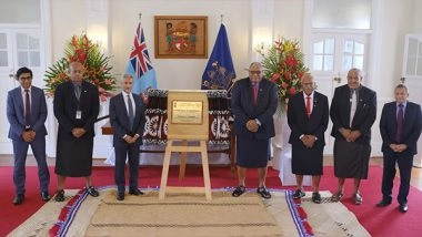 World News | Jaishankar Launches 'Solarization of Residences of Pacific Heads of State Project' in Fiji